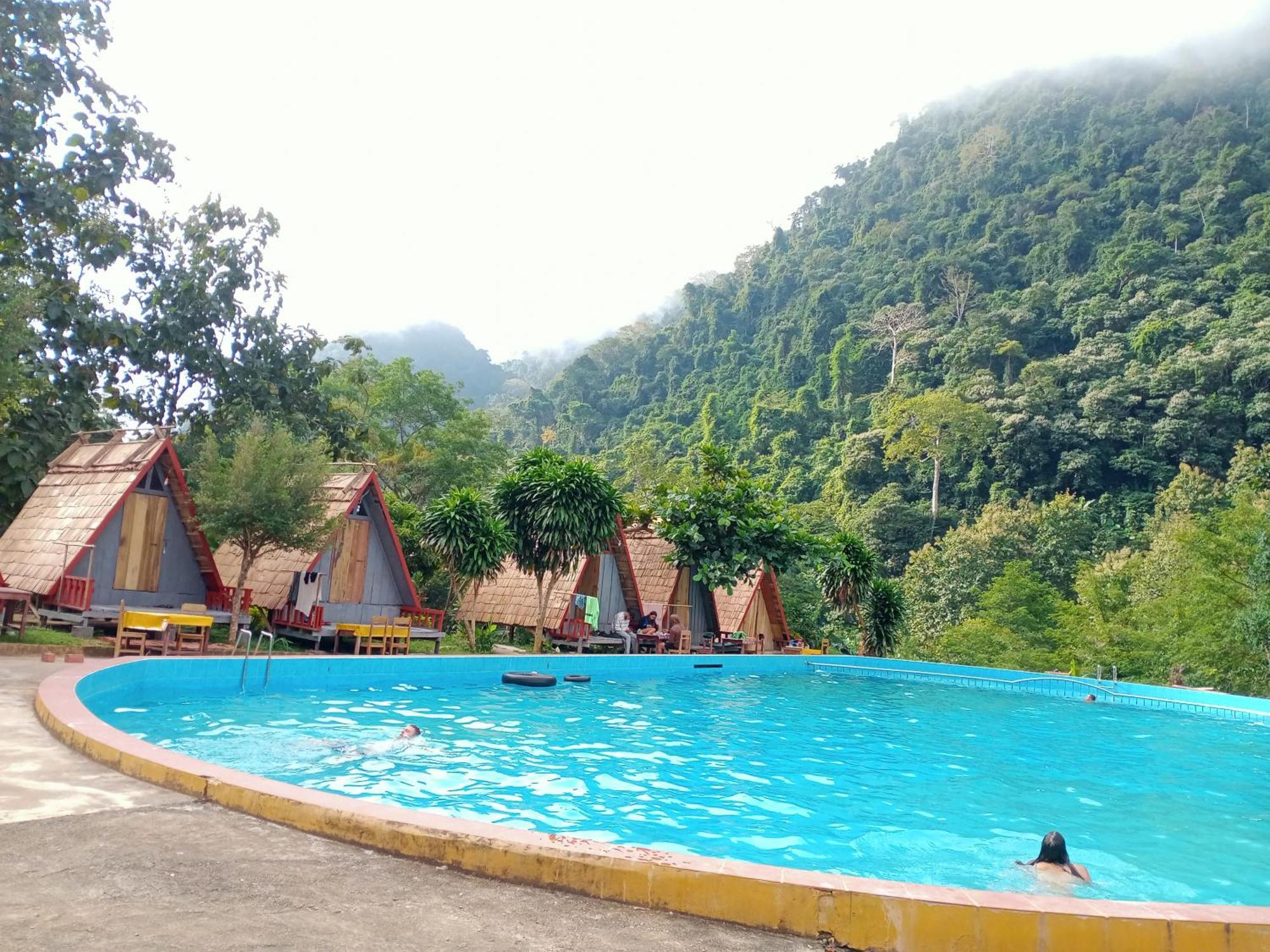 Campingsite Swimming Pool Ban Nongkham Eksteriør bilde