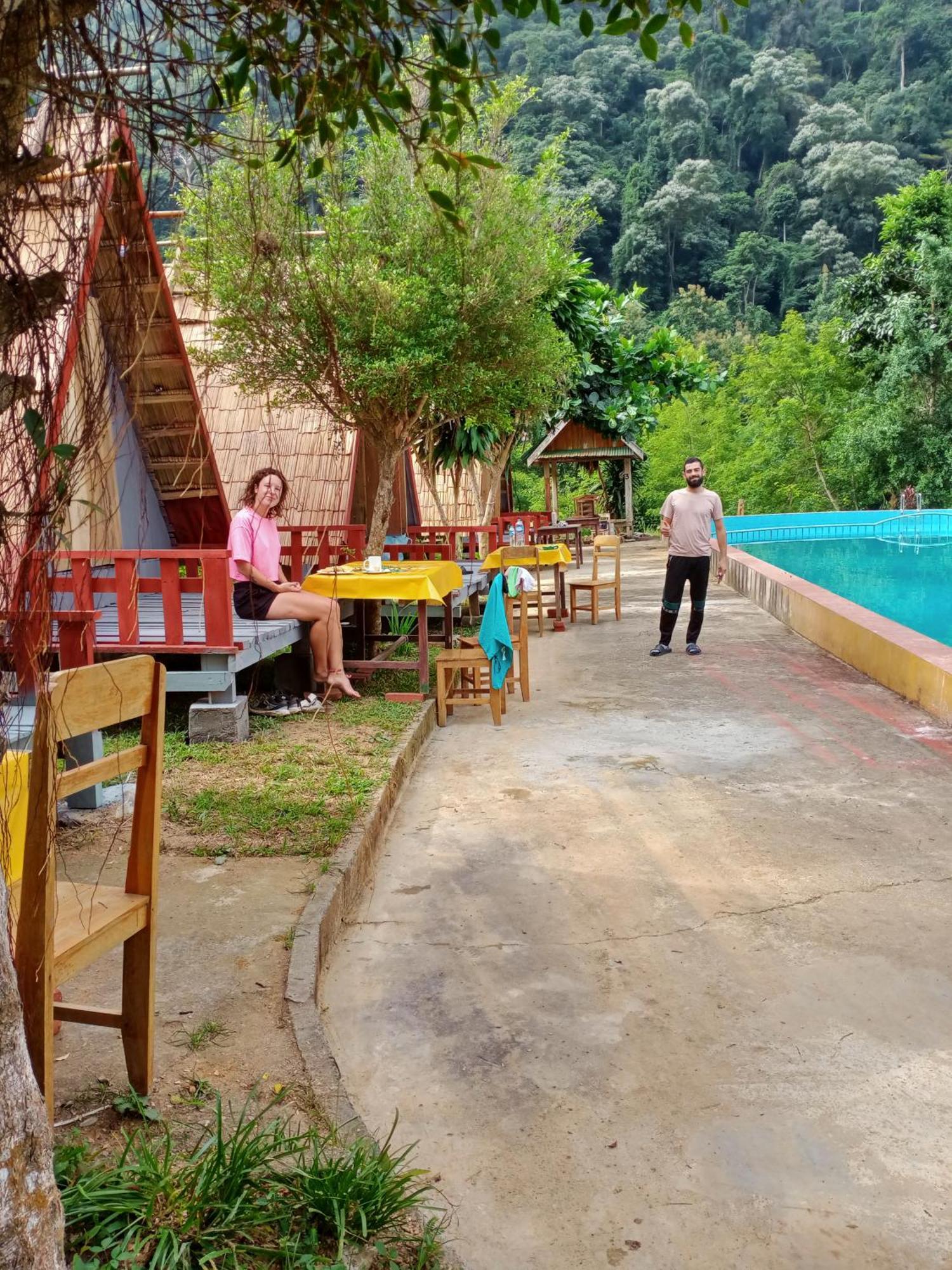 Campingsite Swimming Pool Ban Nongkham Eksteriør bilde
