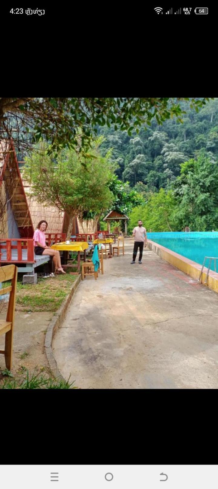 Campingsite Swimming Pool Ban Nongkham Eksteriør bilde