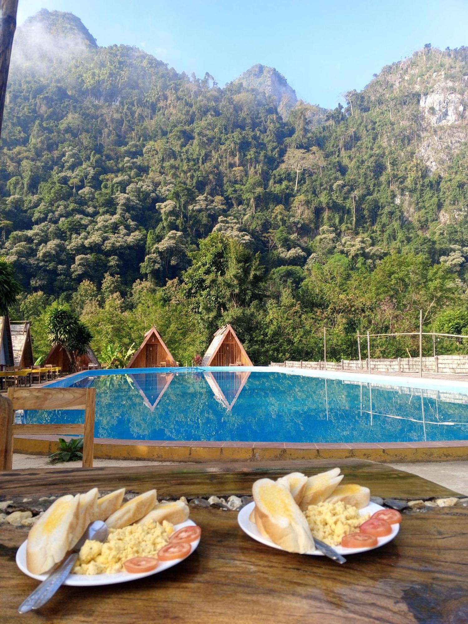 Campingsite Swimming Pool Ban Nongkham Eksteriør bilde
